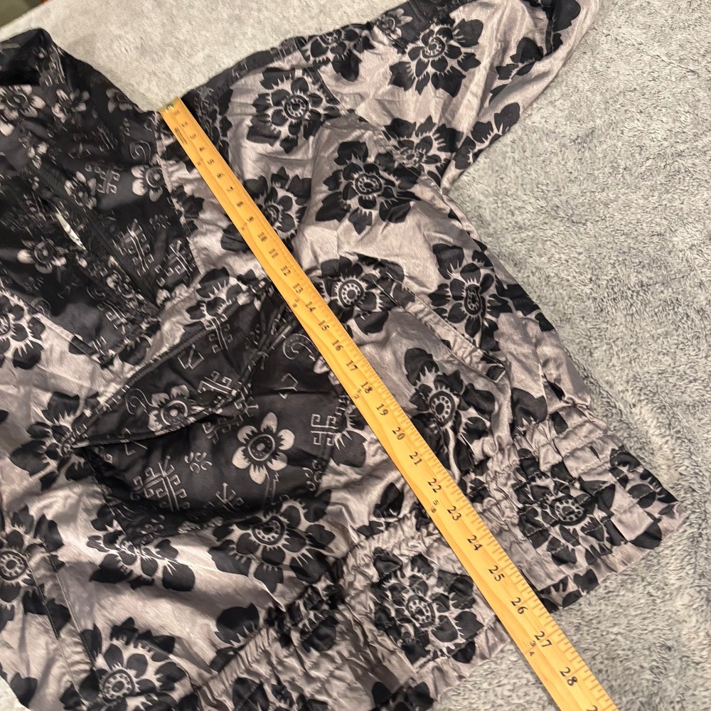 Vtg Nils Ski Jacket‎ Oversized 12 Floral Anorak Pullover Hooded Gorpcore 20478 - Picture 12 of 15